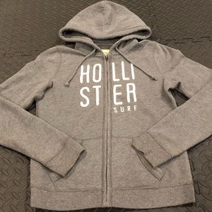 Hollister Super Soft Zip Up Hoody